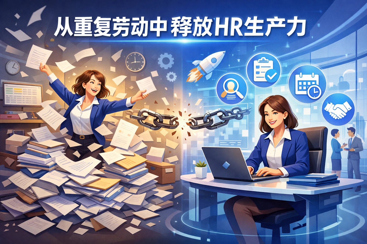从重复劳动中释放HR生产力