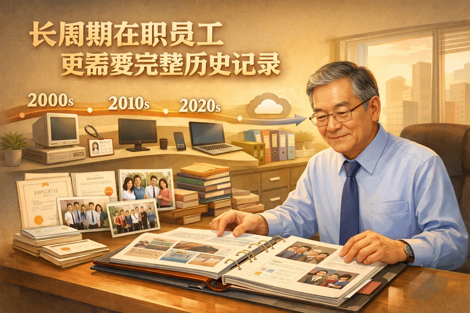 长周期在职员工,更需要完整历史记录