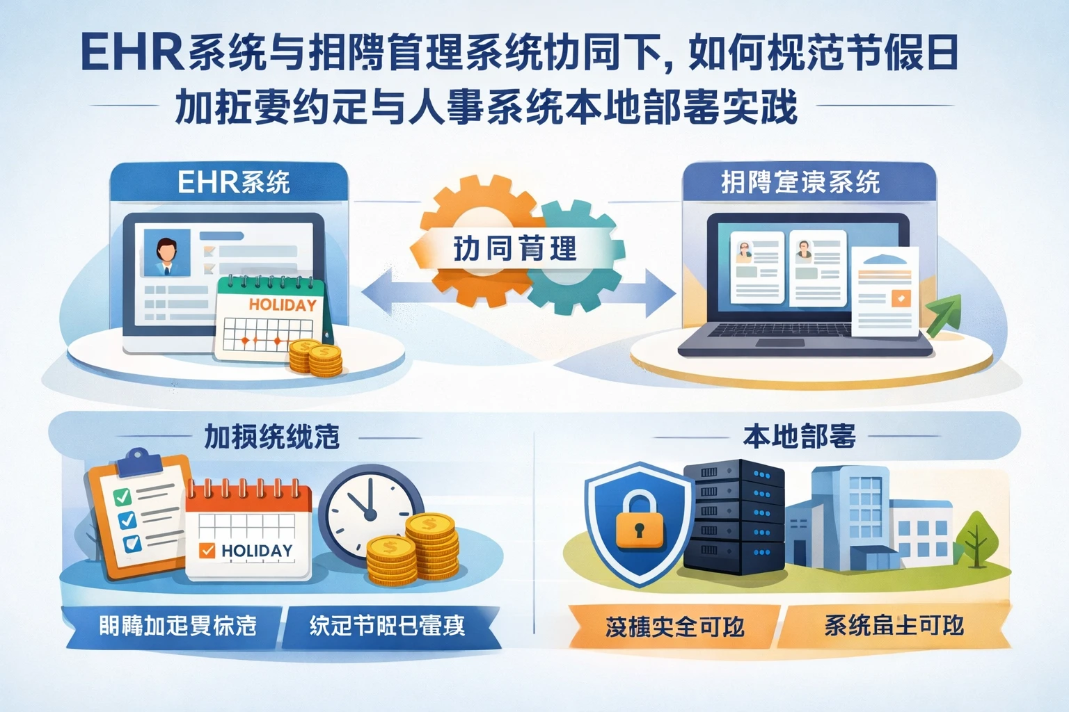 ehr系统与招聘管理系统协同下,如何规范节假日加班费约定与人事系统本地部署实践