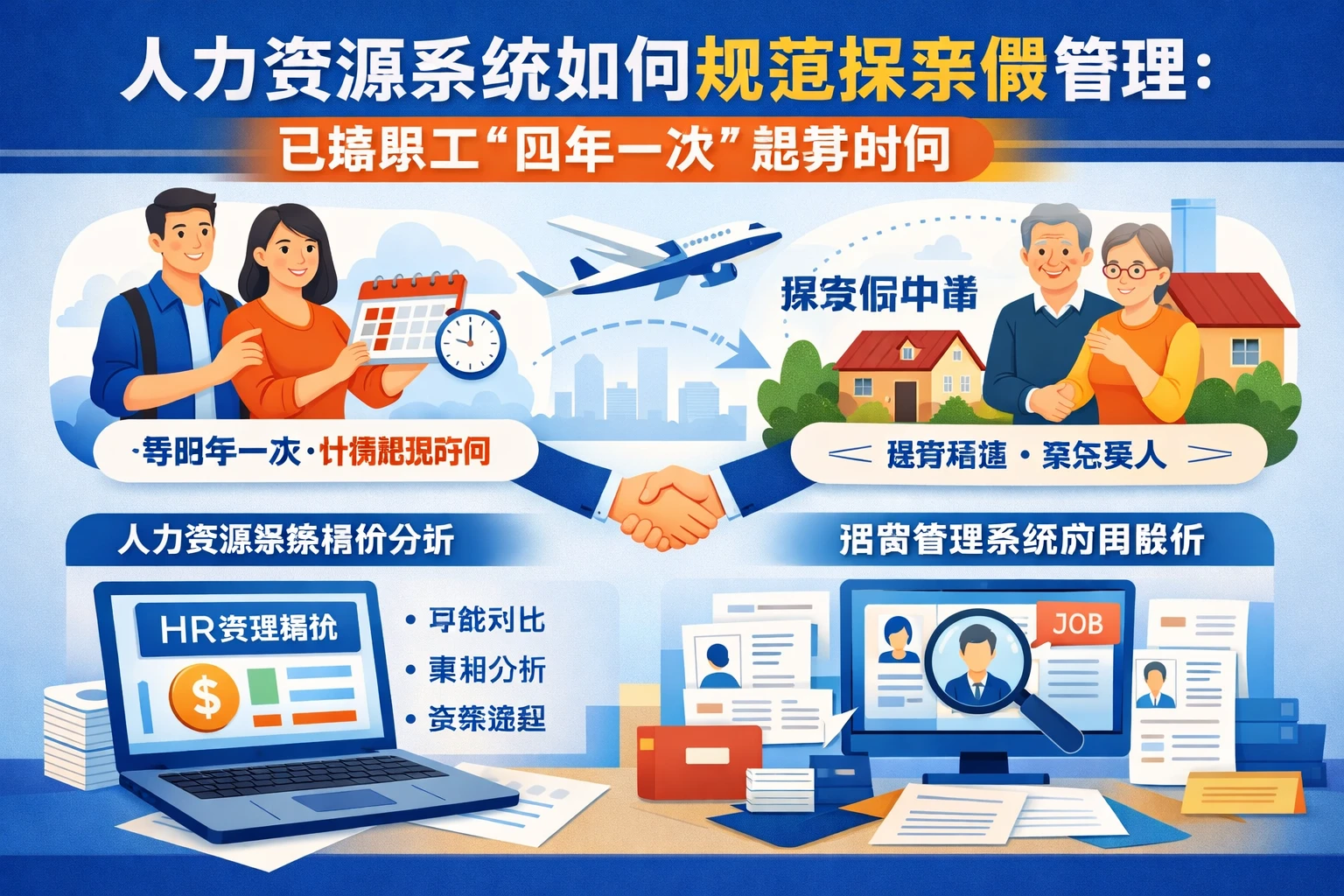 人力资源系统如何规范探亲假管理：已婚职工“四年一次”起算时间、人力资源系统报价与招聘管理系统应用解析