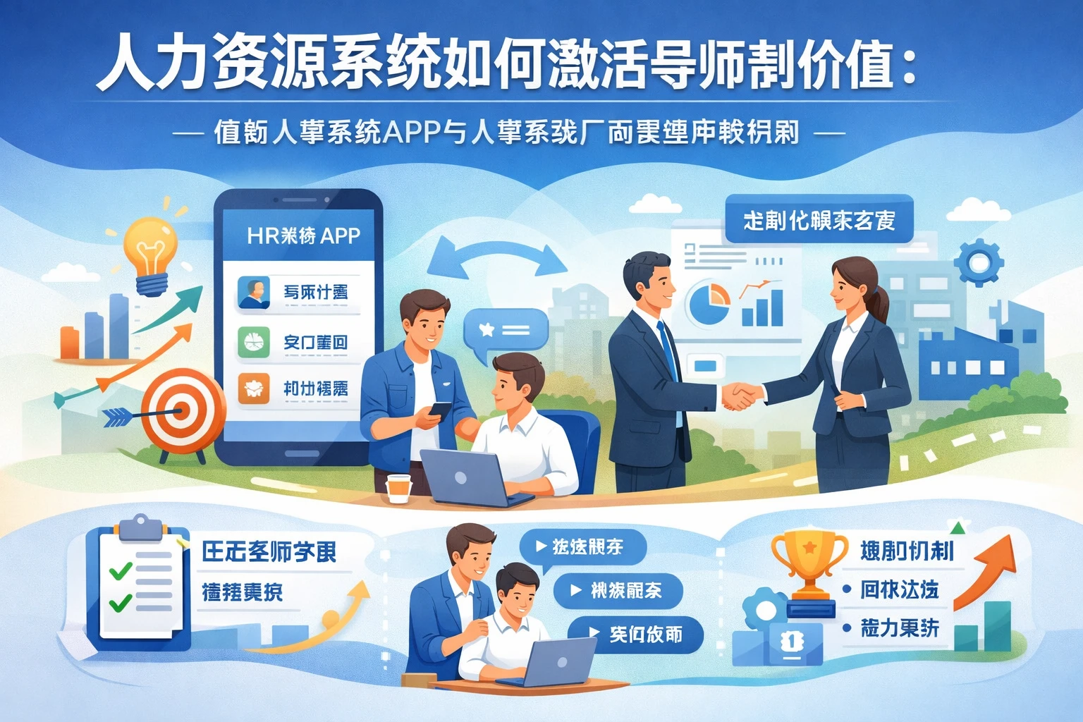 人力资源系统如何激活导师制价值:借助人事系统APP与人事系统厂商重塑带教机制