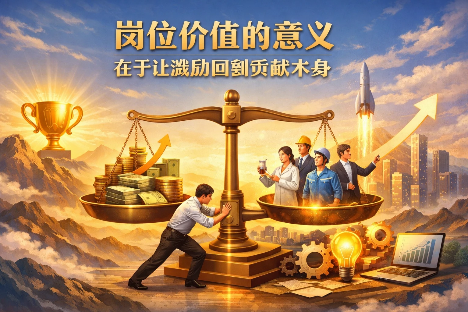 岗位价值的意义，在于让激励回到贡献本身