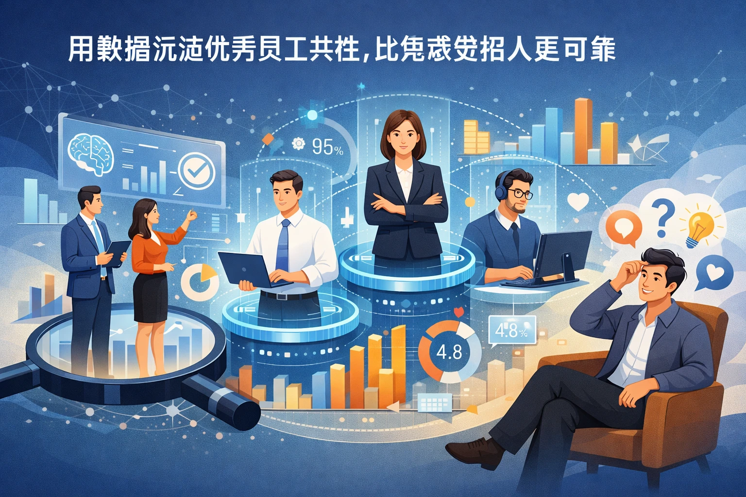 用数据沉淀优秀员工共性，比凭感觉招人更可靠