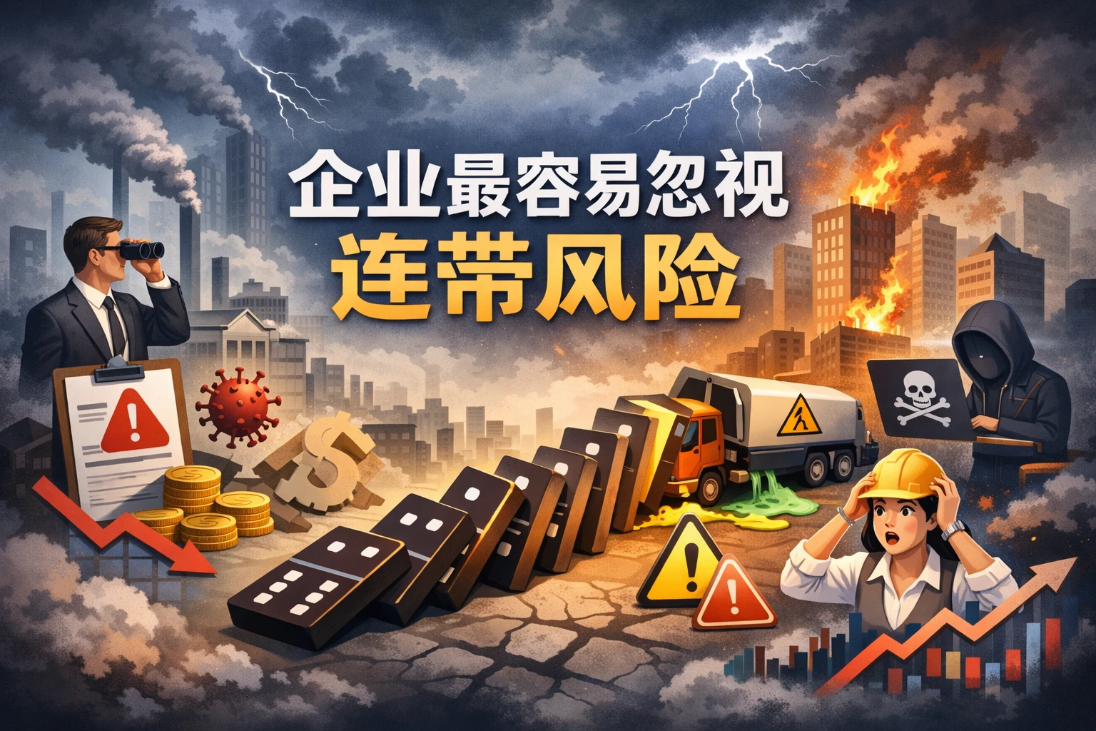 企业最容易忽视的连带风险