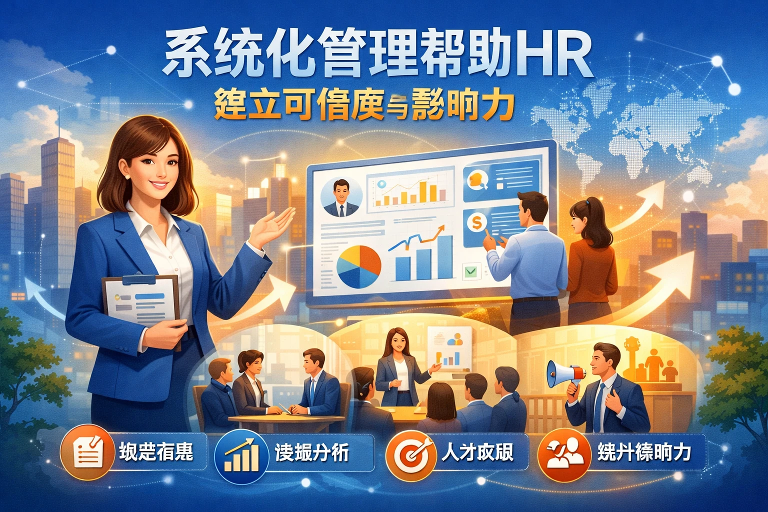 系统化管理帮助HR建立可信度与影响力