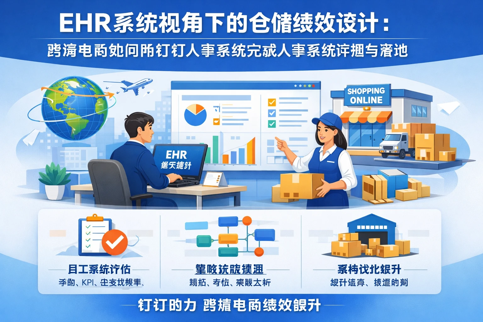 ehr系统视角下的仓储绩效设计：跨境电商如何用钉钉人事系统完成人事系统评测与落地