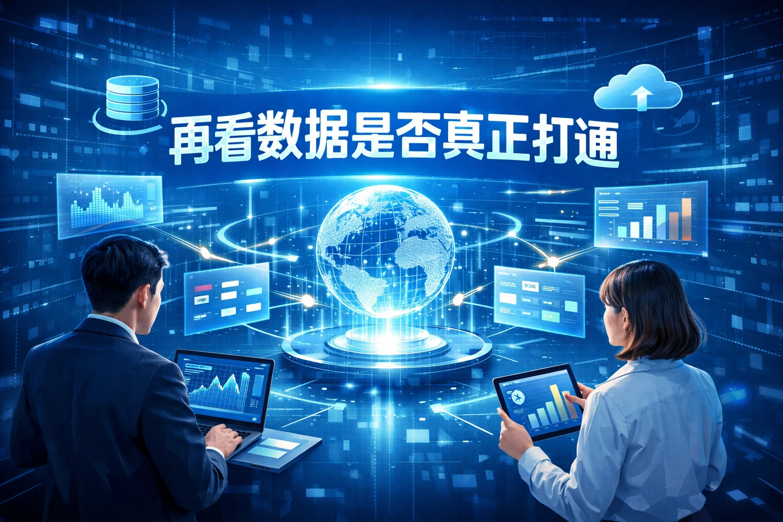 再看数据是否真正打通