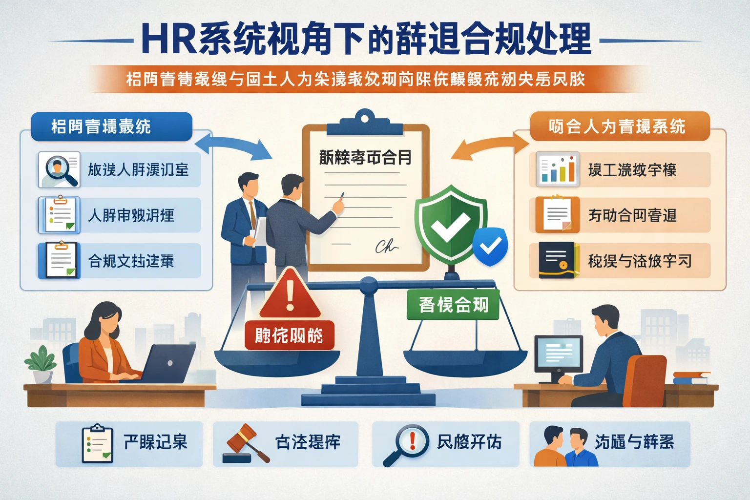 HR系统视角下的辞退合规处理：招聘管理系统与国企人力资源系统如何降低解除劳动关系风险