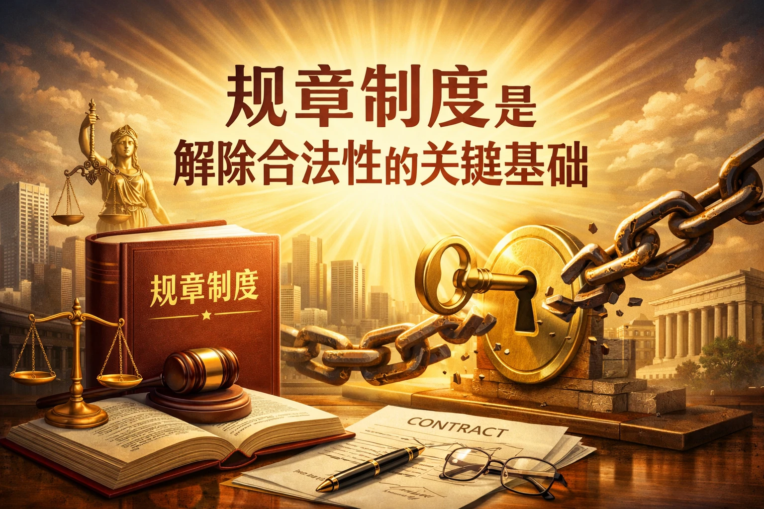 规章制度是解除合法性的关键基础