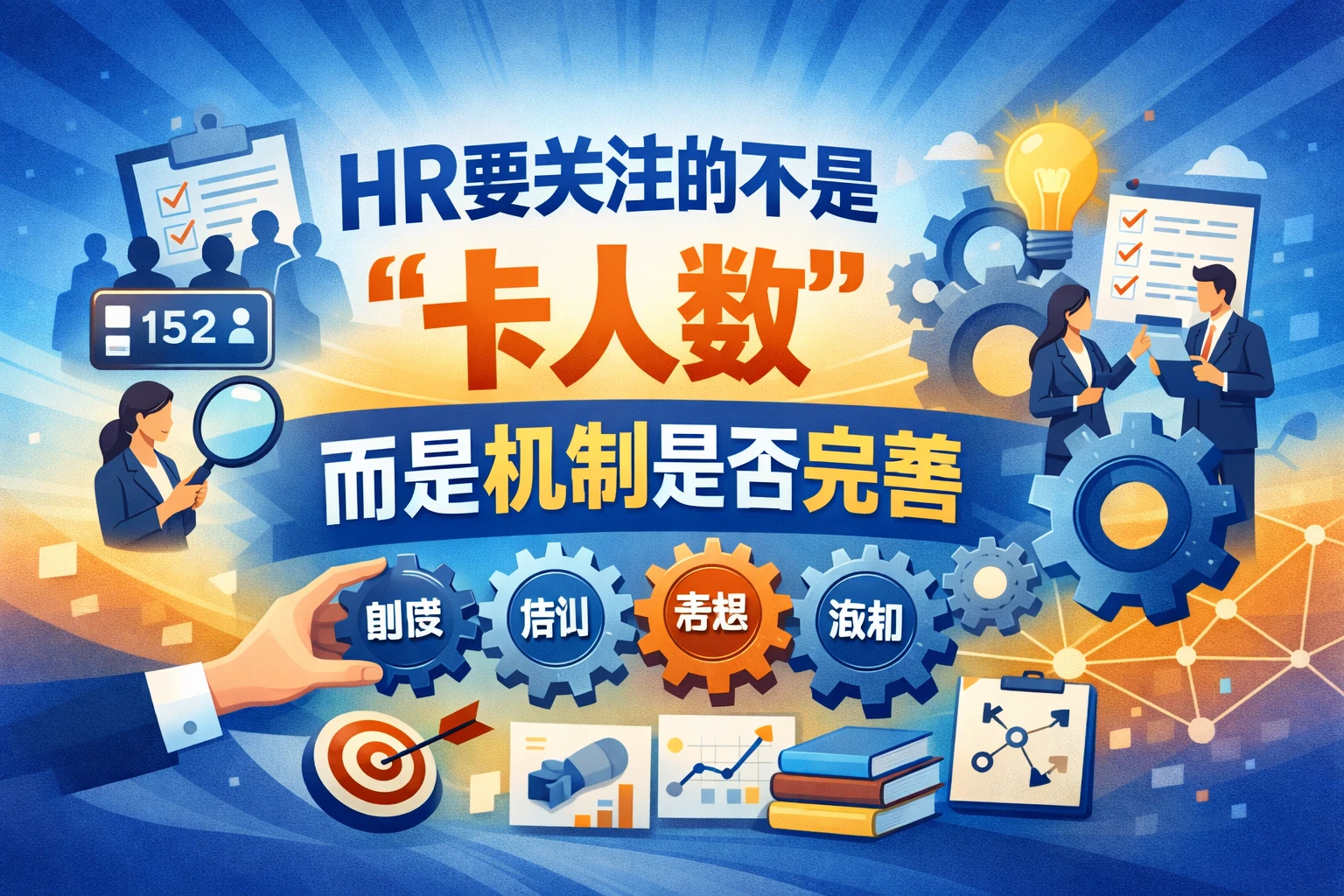 HR要关注的不是“卡人数”，而是机制是否完善