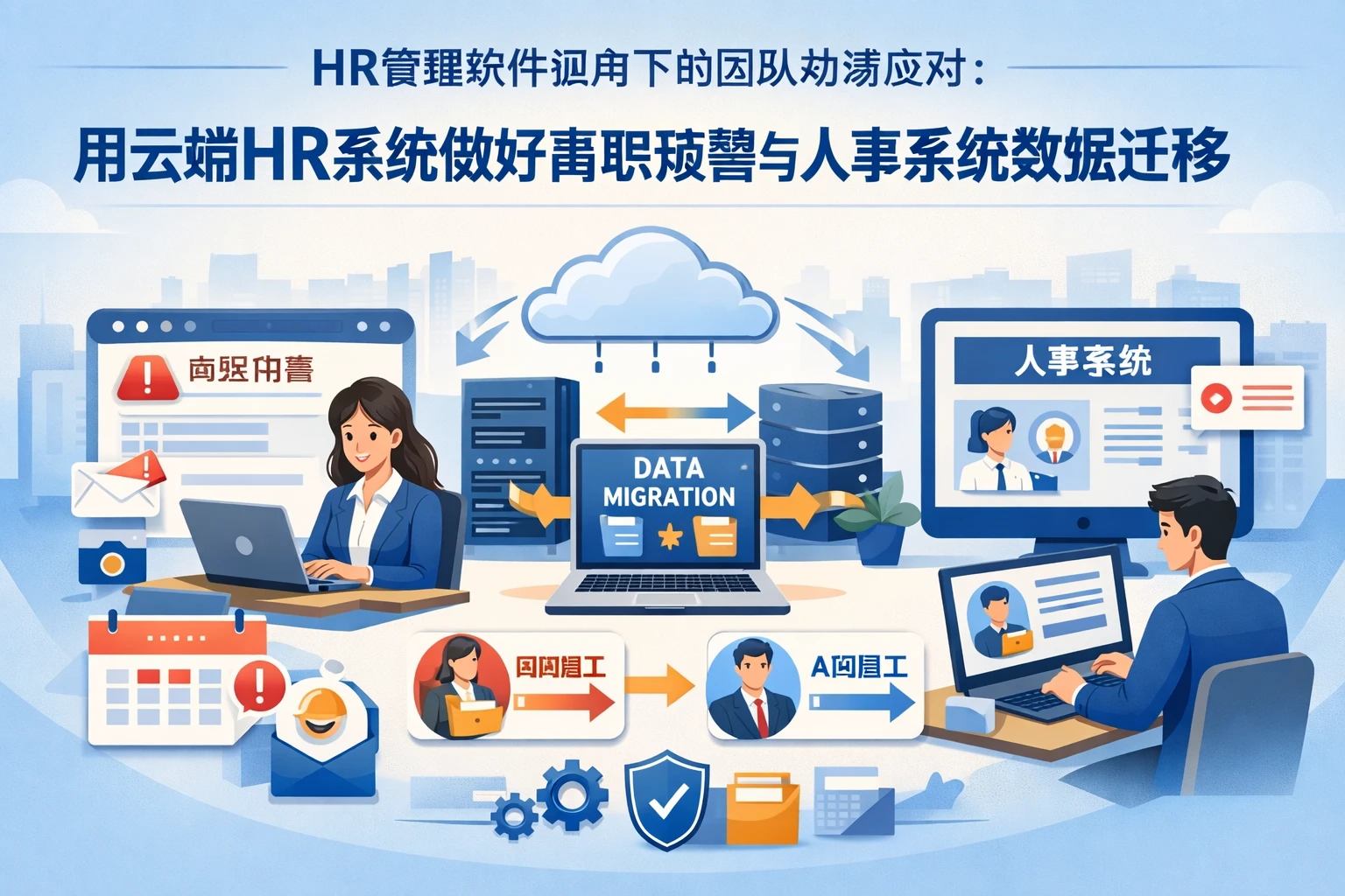 HR管理软件视角下的团队动荡应对：用云端HR系统做好离职预警与人事系统数据迁移