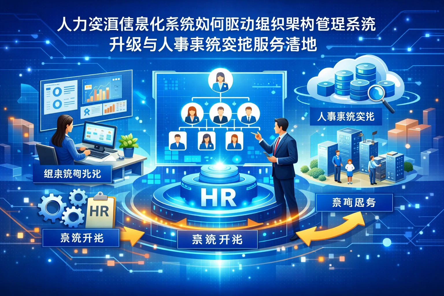 人力资源信息化系统如何驱动组织架构管理系统升级与人事系统实施服务落地