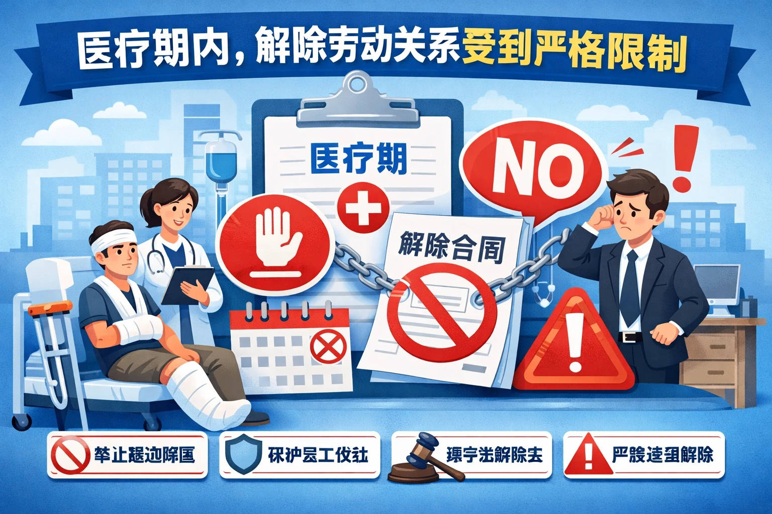 医疗期内，解除劳动关系受到严格限制