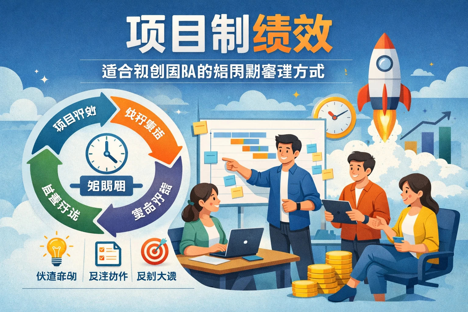 项目制绩效：适合初创团队的短周期管理方式