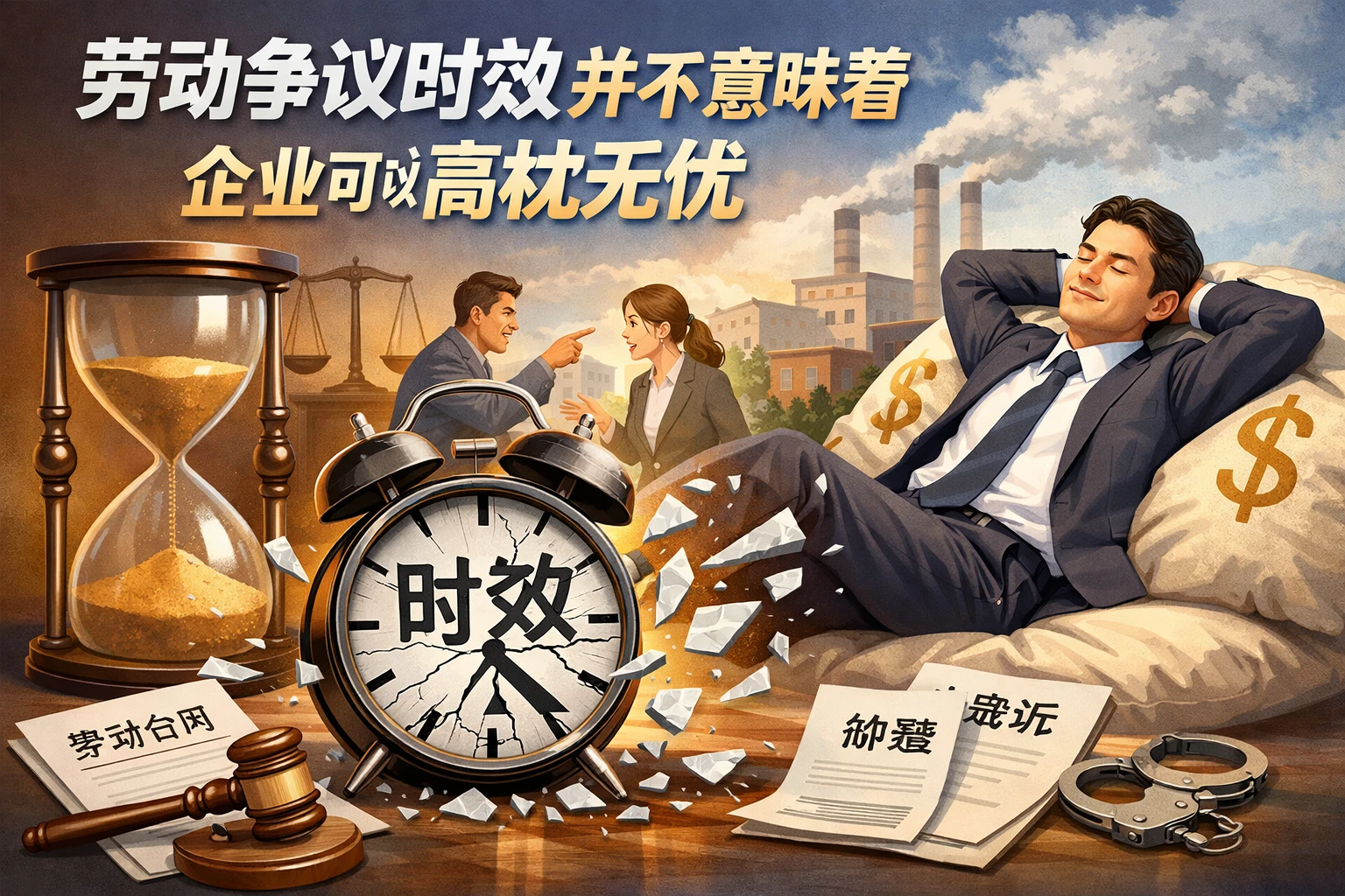 劳动争议时效并不意味着企业可以高枕无忧