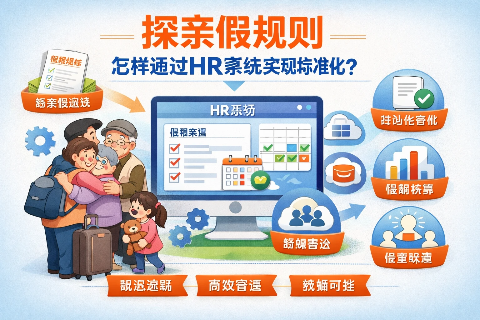 探亲假规则，怎样通过HR系统实现标准化