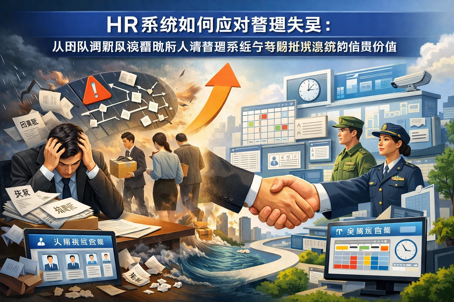 HR系统如何应对管理失灵：从团队离职风波看政府人事管理系统与考勤排班系统的治理价值