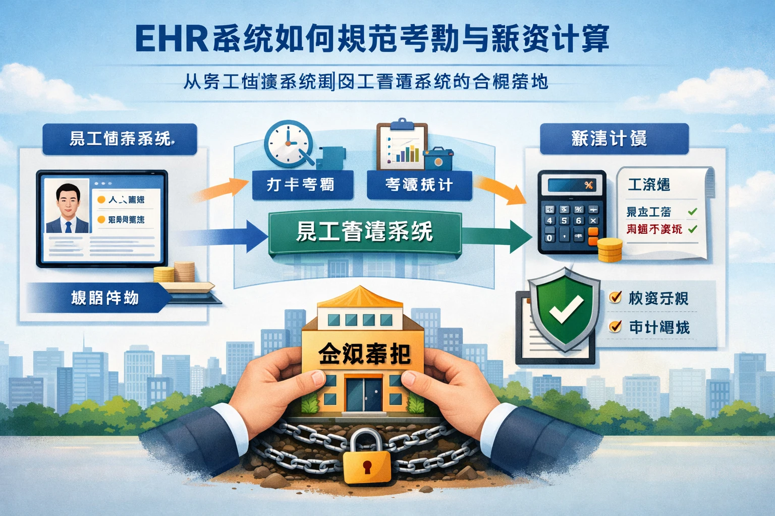 ehr系统如何规范考勤与薪资计算：从员工档案系统到员工管理系统的合规落地