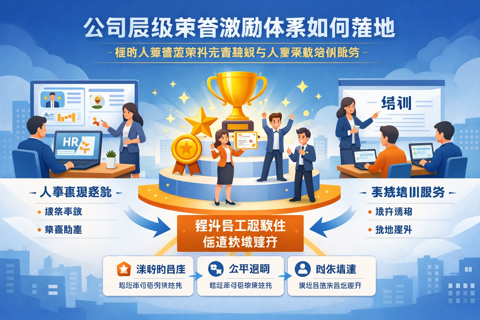 公司层级荣誉激励体系如何落地：借助人事管理软件完善机制与人事系统培训服务