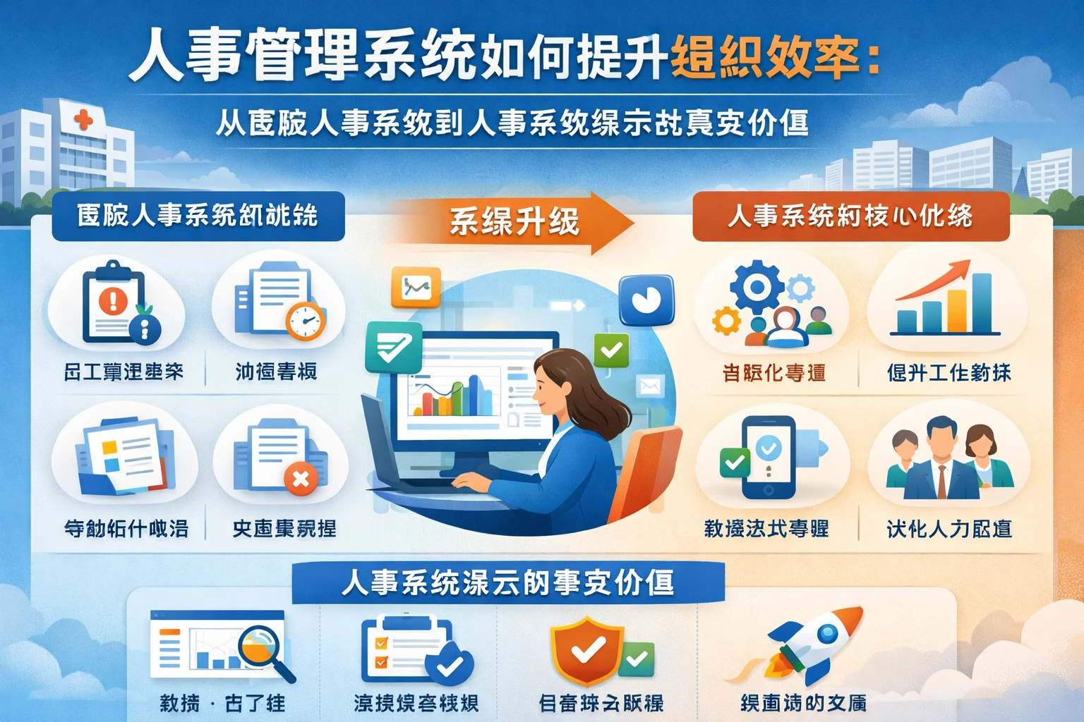 人事管理系统如何提升组织效率：从医院人事系统到人事系统演示的真实价值