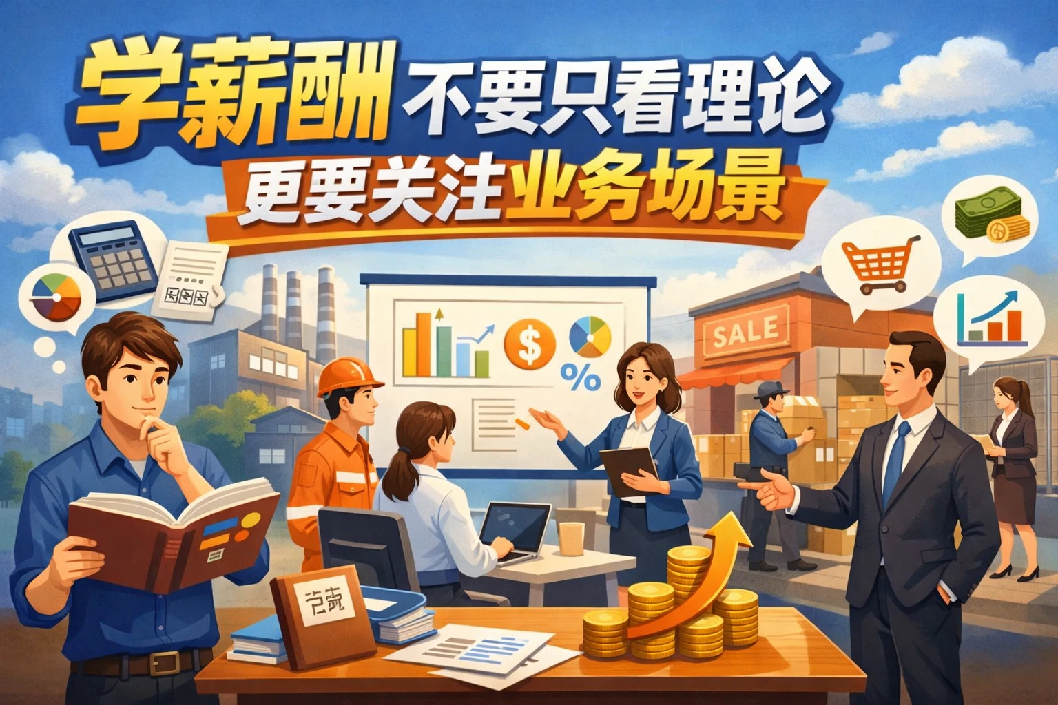 学薪酬不要只看理论，更要关注业务场景