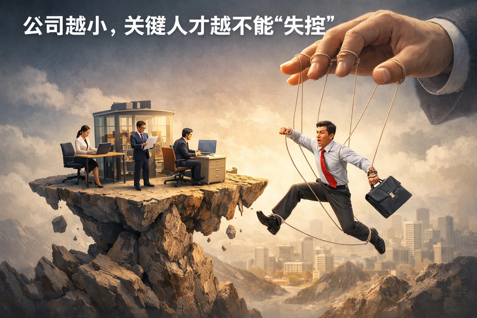 公司越小，关键人才越不能“失控”