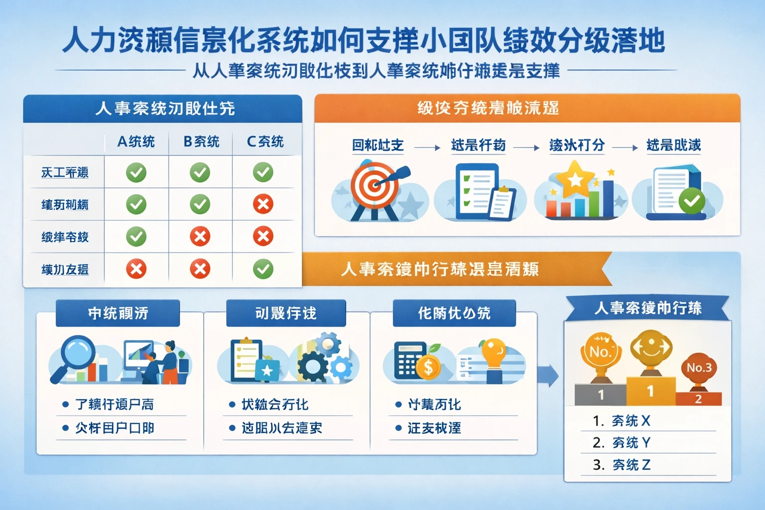 人力资源信息化系统如何支撑小团队绩效分级落地：从人事系统功能比较到人事系统排行榜选型思路