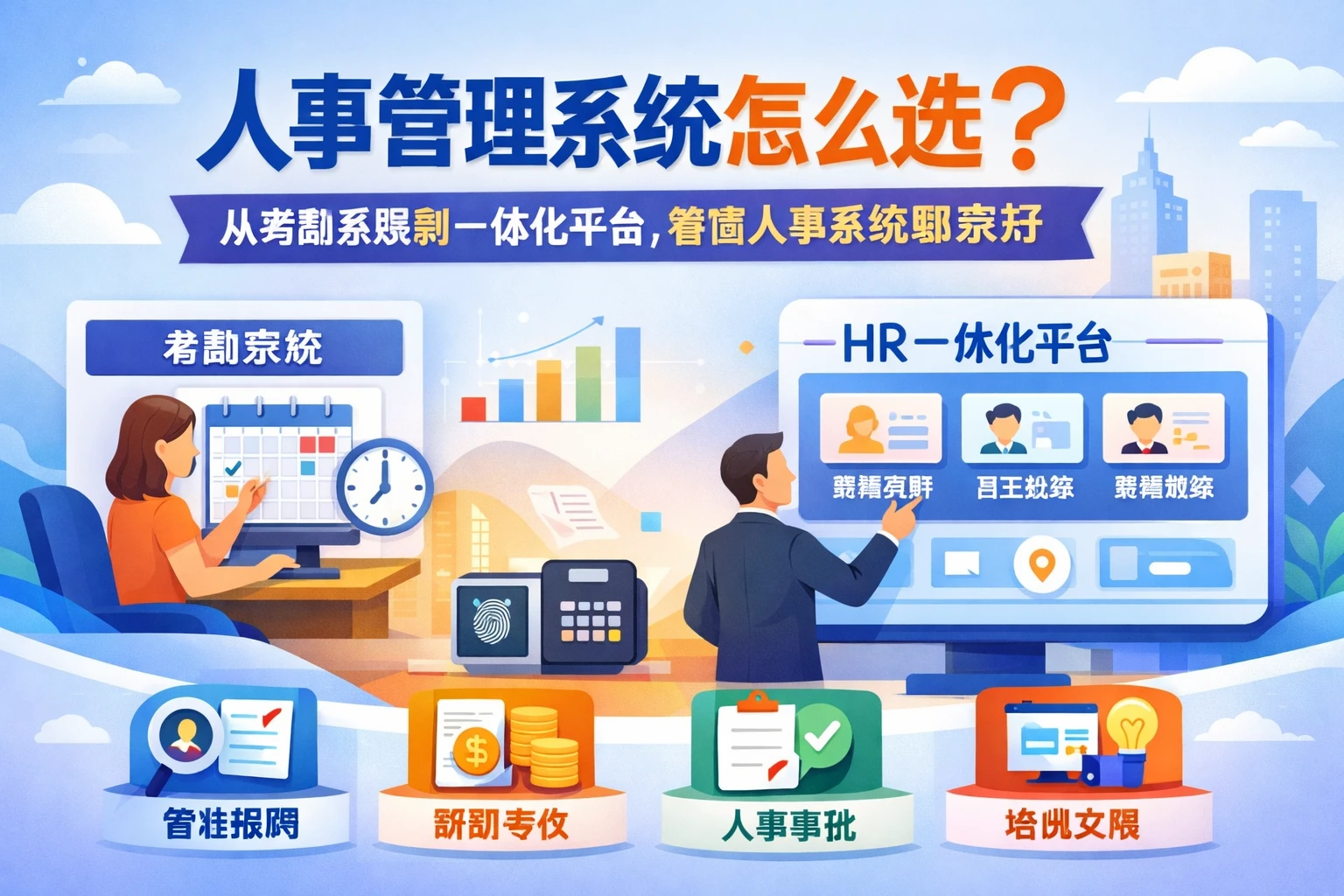 人事管理系统怎么选？从考勤系统到一体化平台，看懂人事系统哪家好