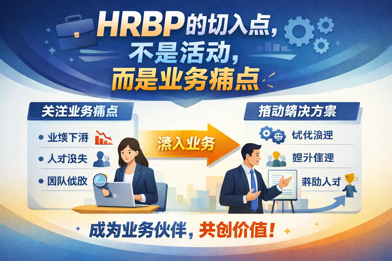 HRBP的切入点，不是活动，而是业务痛点