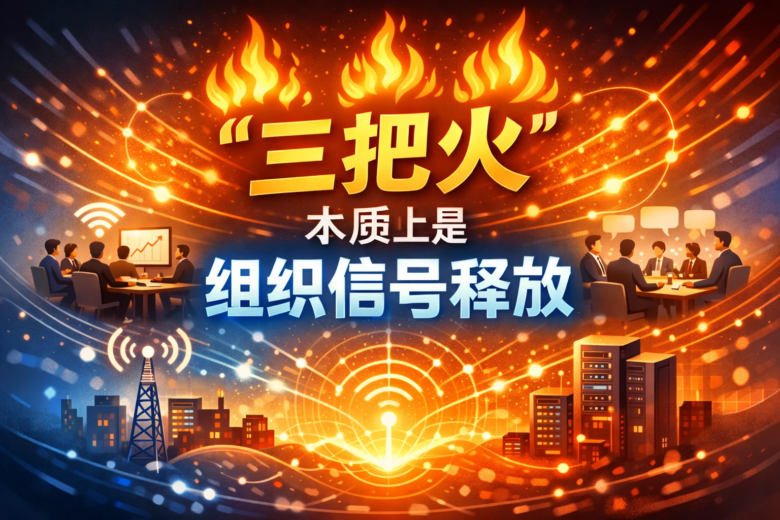 “三把火”本质上是组织信号释放