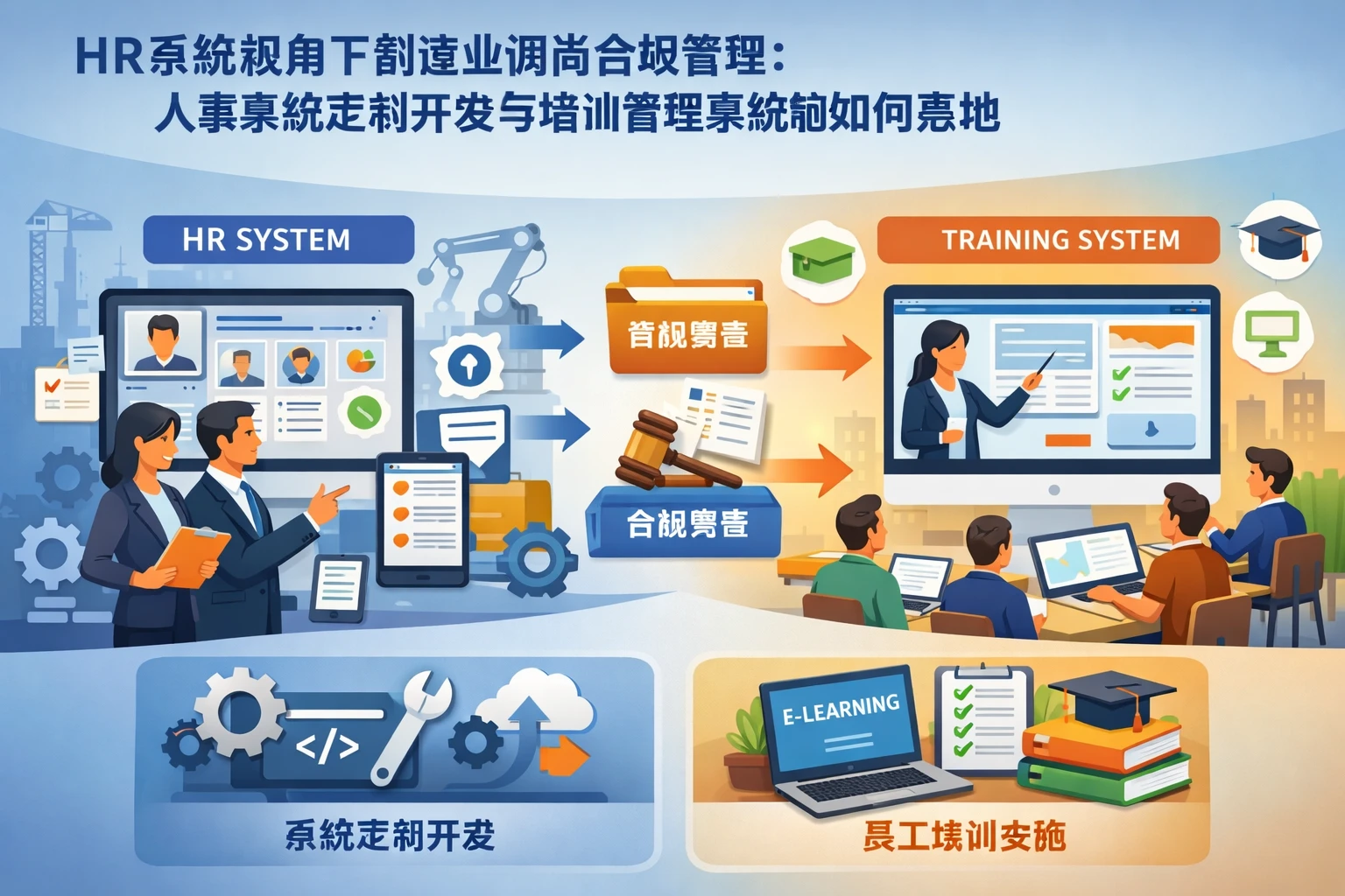 HR系统视角下制造业调岗合规管理：人事系统定制开发与培训管理系统如何落地