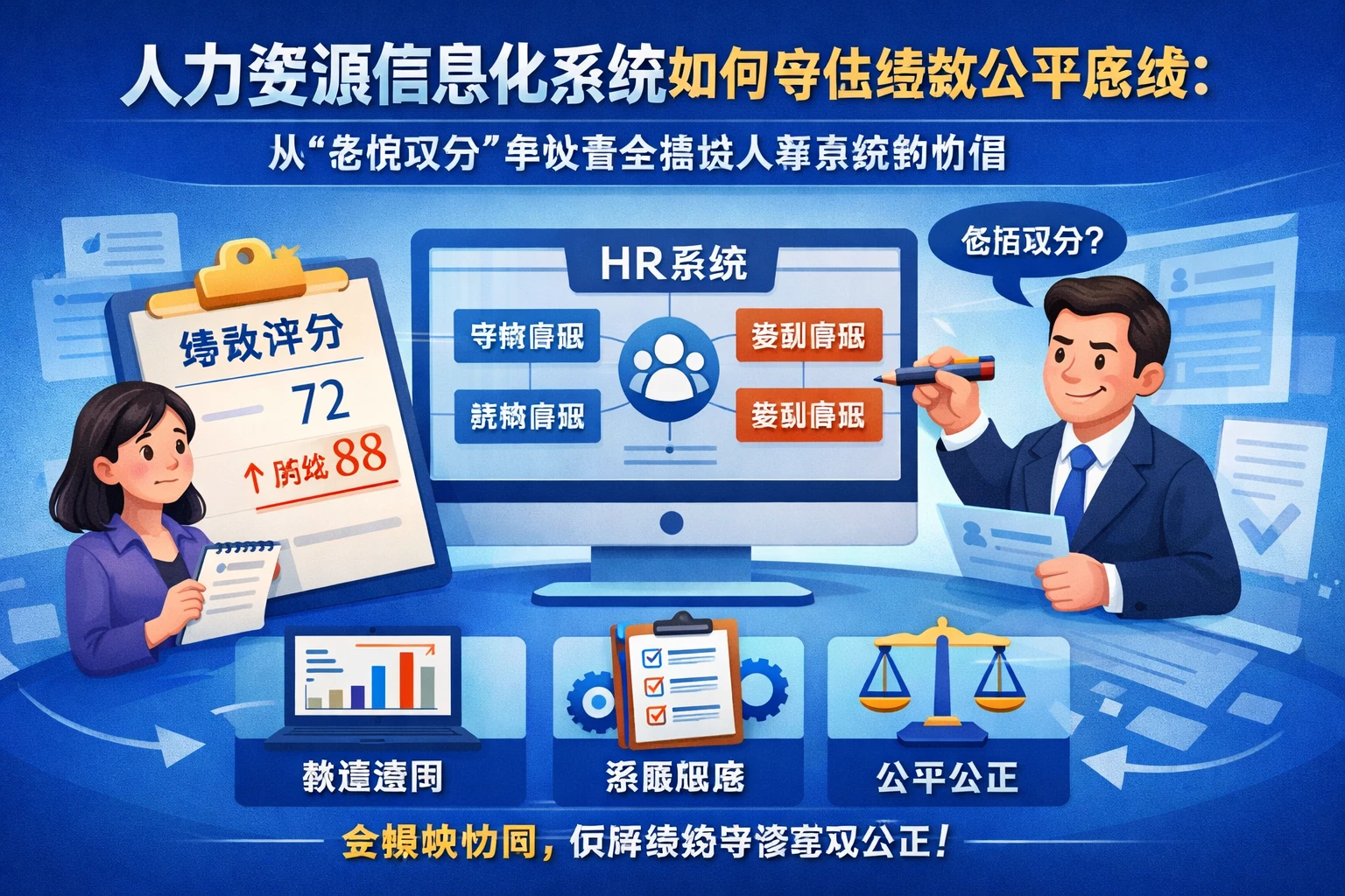 人力资源信息化系统如何守住绩效公平底线：从“老板改分”争议看全模块人事系统的价值