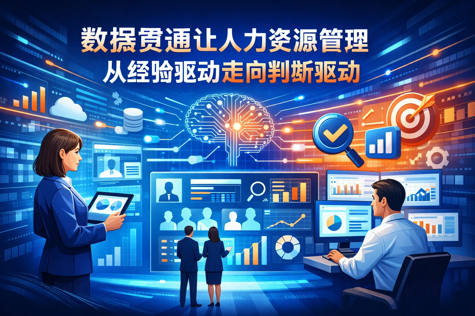 数据贯通让人力资源管理从经验驱动走向判断驱动