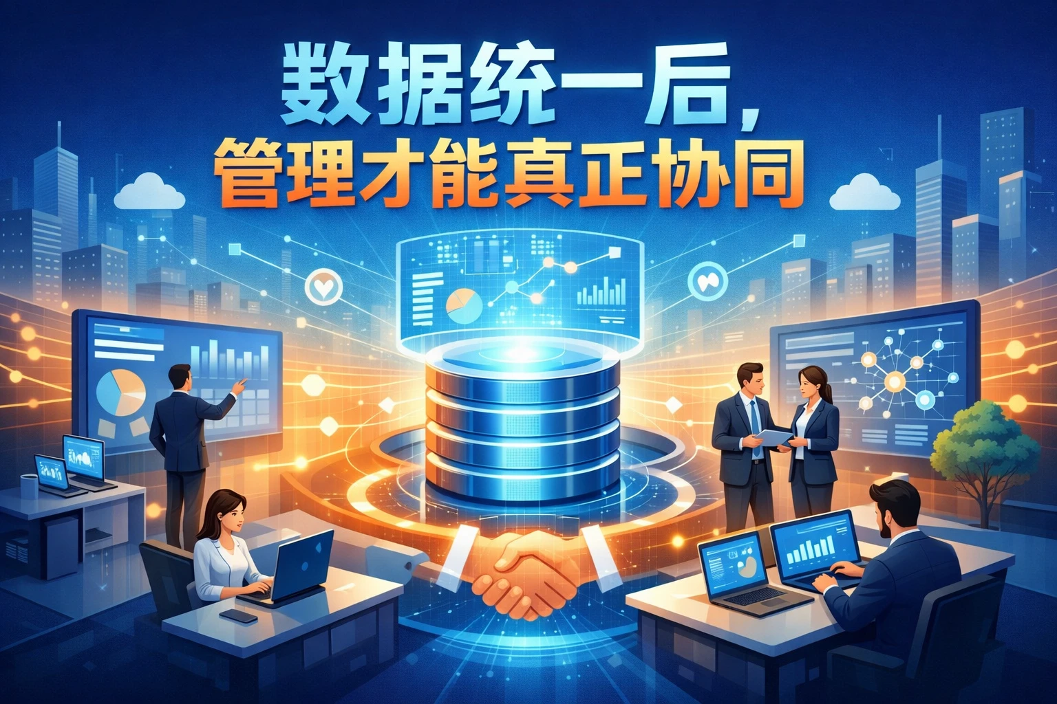 数据统一后，管理才能真正协同