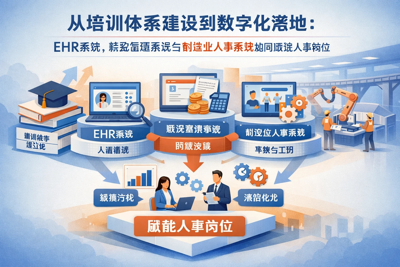 从培训体系建设到数字化落地：ehr系统、薪资管理系统与制造业人事系统如何赋能人事岗位