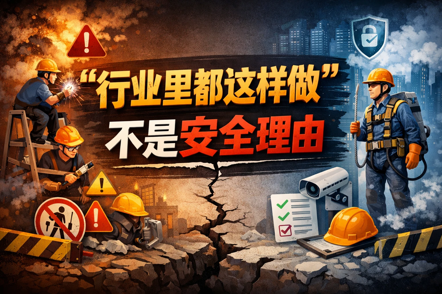 “行业里都这样做”不是安全理由