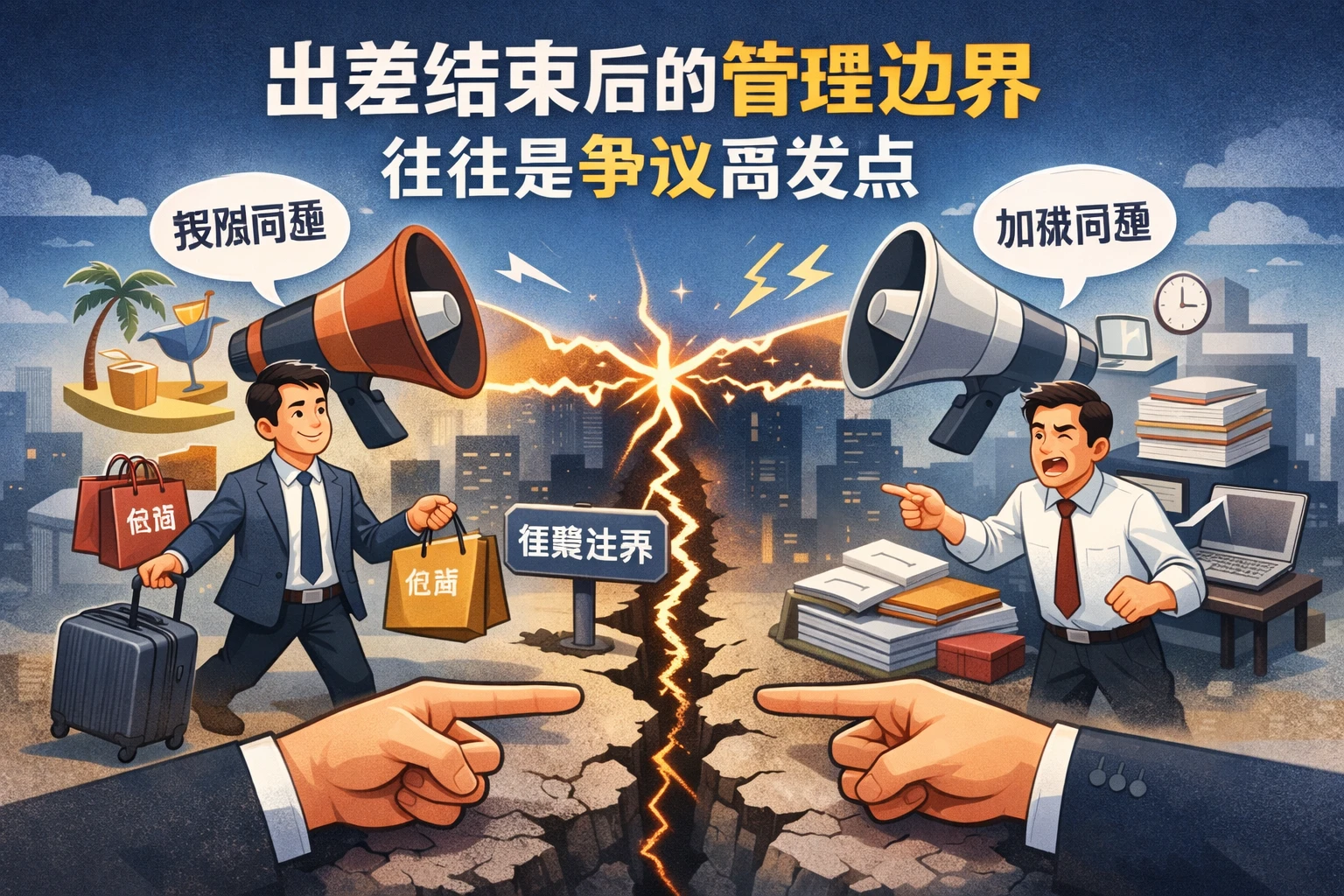 出差结束后的管理边界，往往是争议高发点