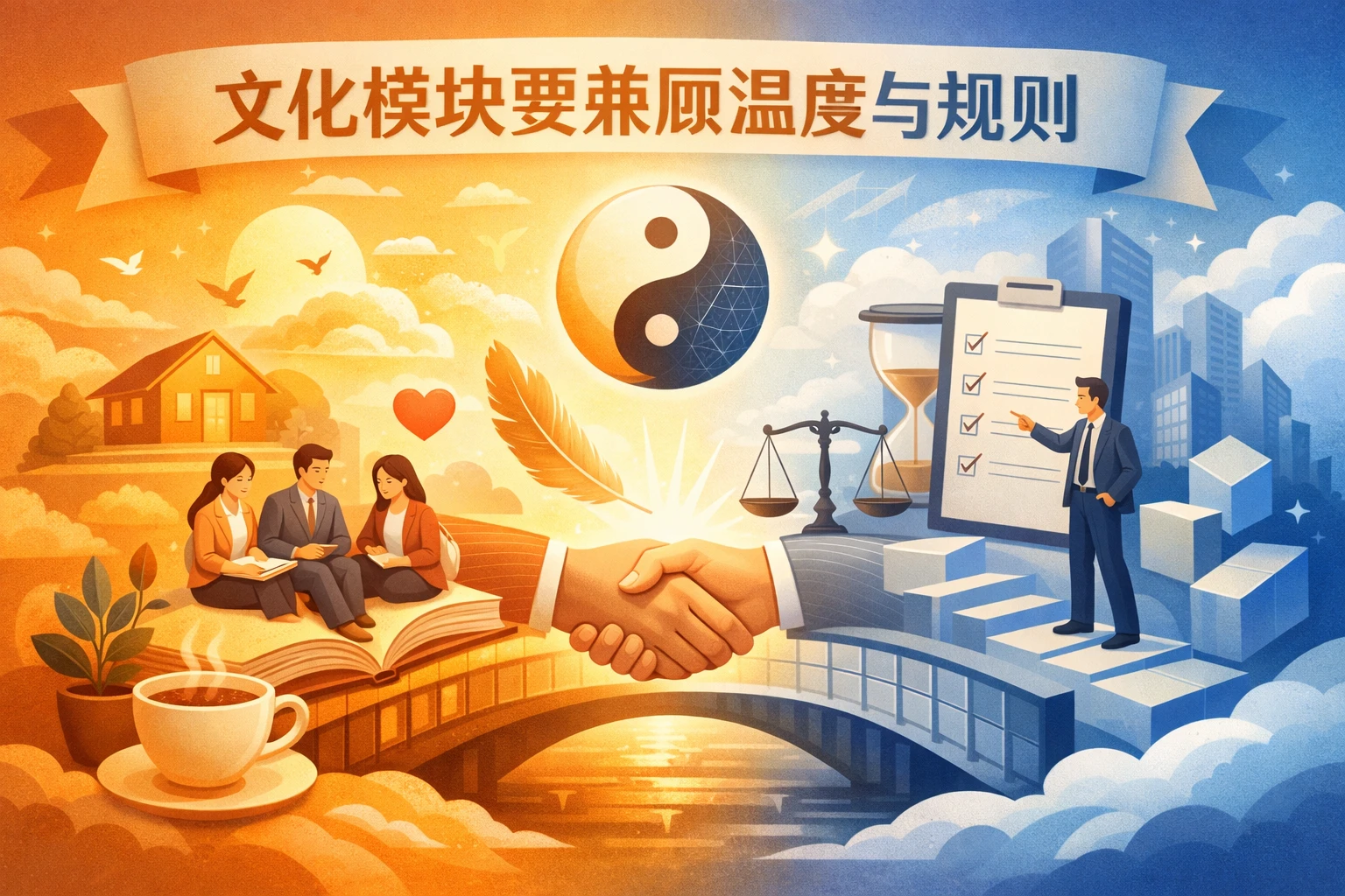 文化模块要兼顾温度与规则