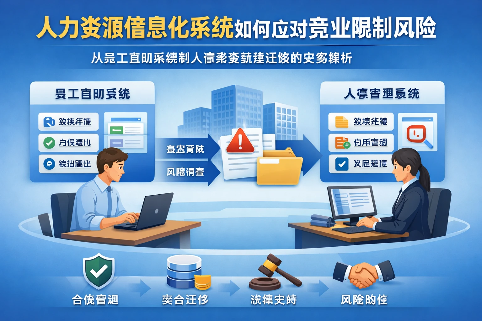 人力资源信息化系统如何应对竞业限制风险:从员工自助系统到人事系统数据迁移的实务解析