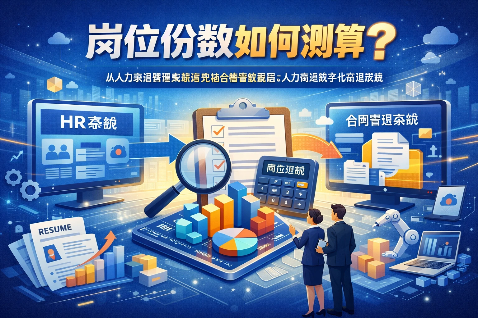 岗位份数如何测算？从人力资源管理系统到劳动合同管理系统的人力资源数字化转型实践