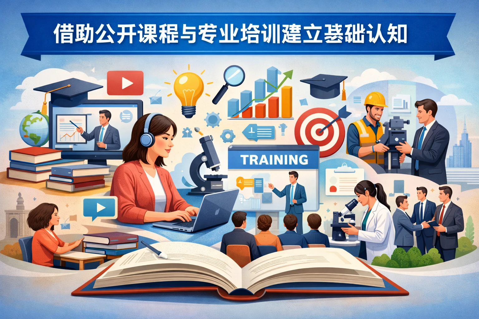 借助公开课程与专业培训建立基础认知