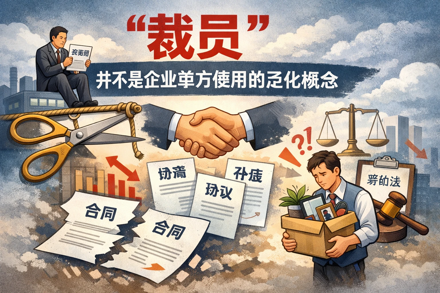 “裁员”并不是企业单方使用的泛化概念