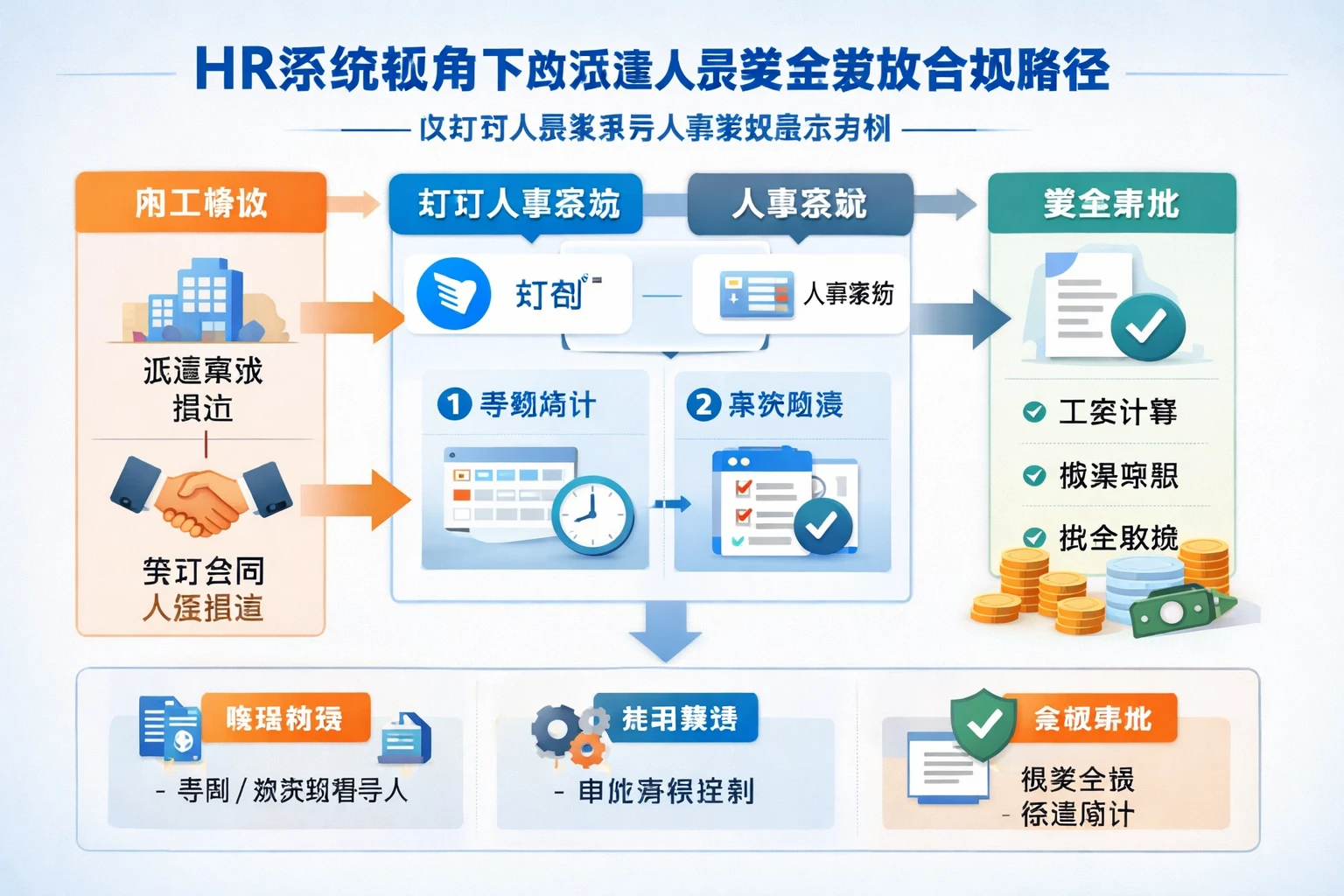 HR系统视角下的派遣人员奖金发放合规路径——以钉钉人事系统与人事系统演示为例