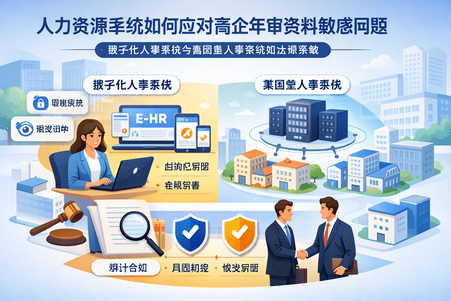 人力资源系统如何应对高企年审资料敏感问题:数字化人事系统与集团型人事系统的合规实践