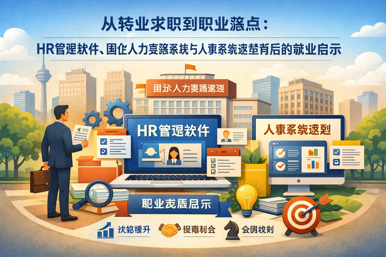 从转业求职到职业落点：HR管理软件、国企人力资源系统与人事系统选型背后的就业启示