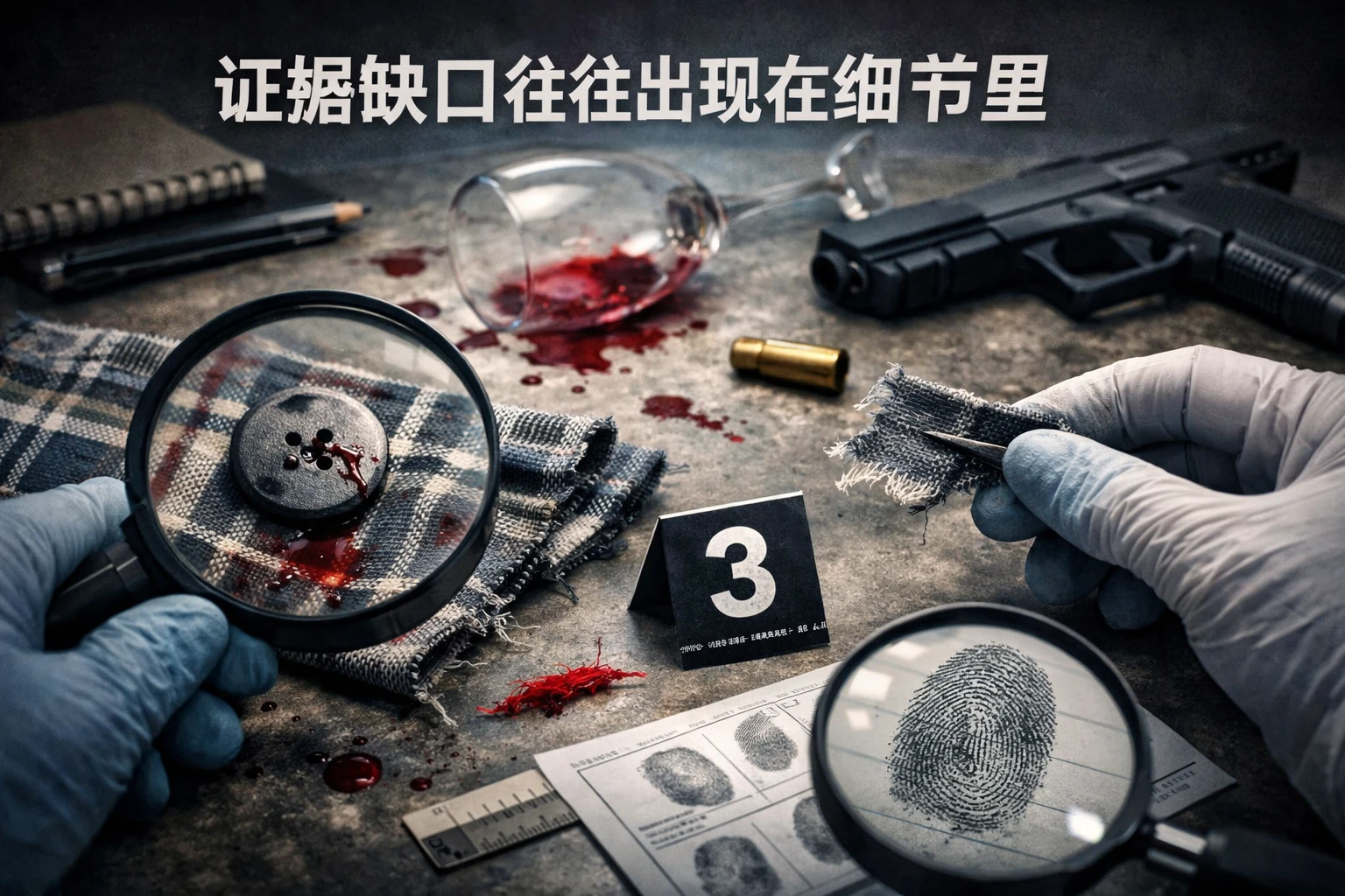 证据缺口往往出现在细节里