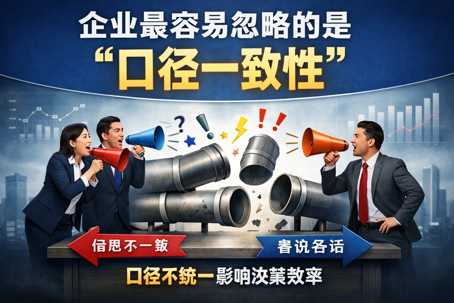 企业最容易忽略的是“口径一致性”