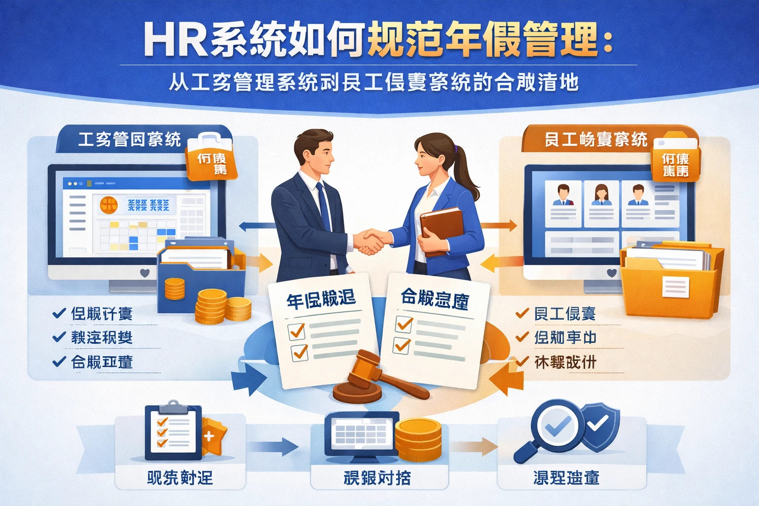 HR系统如何规范年假管理：从工资管理系统到员工档案系统的合规落地