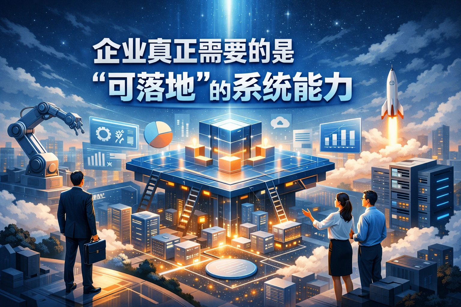 企业真正需要的是“可落地”的系统能力