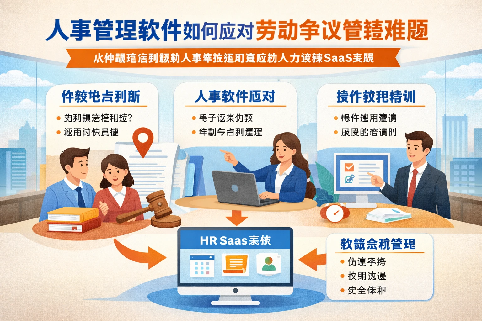 人事管理软件如何应对劳动争议管辖难题:从仲裁地点判断到人事系统使用教程的人力资源SaaS实践